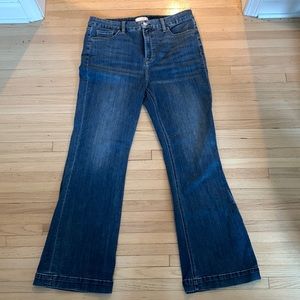 Jen 7 Denim flares. Size 12.